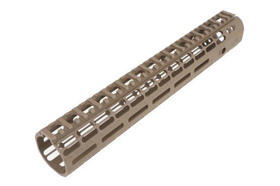 The Aero Precision 12in AR-15 Enhanced M-LOK Handguard is compatible with milspec upper receivers